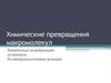 Химические превращения макромолекул. Химическая модификация полимеров. Полимераналогичные реакции