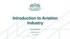 Introduction to Aviation Industry