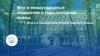 Мир и международные отношения в годы холодной войны