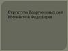 Структура Вооруженных сил Российской Федерации