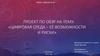 Цифровая среда – её возможности и риски