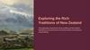 Exploring the Rich Traditions of New Zealand