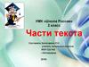 Части текста  (2 класс)