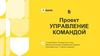 Управление командой. Проект