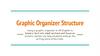 Graphic Organizer Structure