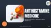 Antihistamine medicine