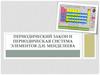 Периодический закон и периодическая система элементов Д.И. Менделеева