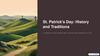 St. Patrick's Day: History and Traditions