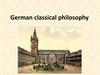 German classical philosophy