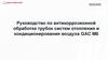 Руководство по антикоррозионной обработке трубок систем отопления и кондиционирования воздуха GAC M8