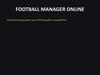 Football manager online. Технический документ для UI/UX-дизайна и разработки