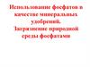 Использование фосфатов в качестве минеральных удобрений. Загрязнение природной среды фосфатами