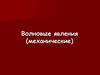 Волновые явления (механические)