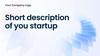 Short description of you startup