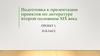 Подготовка к презентации проектов по литературе второй половины XIX века. Проект 1  (10 класс)