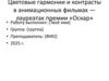 Цветовые гармонии и контрасты в анимационных фильмах — лауреатах премии «Оскар»