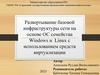 Развертывание базовой инфраструктуры сети на основе ОС семейства Windows и Linux с использованием средств виртуализации