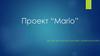 Проект “Mario”