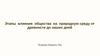 Этапы влияния общества на природную среду от древности до наших дней
