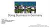 Doing Business in Germany