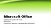 Microsoft Office. Структура курса