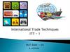 International Trade Techniques ITT - 1