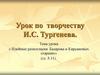 Идейные разногласия Базарова и Кирсановых старших» (гл. 5-11)