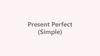 Present Perfect (Simple)