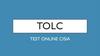 Tolc. Test online cisia