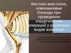 Местная анестезия, новокаиновые блокады при проведении хирургических операций у различных видов животных