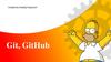 Git, GitHub