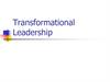 Transformational Leadership