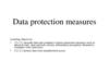 Data protection measures