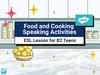 Food and Cooking Speaking Activities