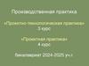 Проектная практика. Производственная практика
