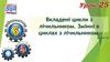 Вкладені цикли з лічильником. Змінні в циклах з лічильником