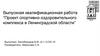 Выпускная квалификационная работа “Проект спортивно-оздоровительного комплекса в Ленинградской области”