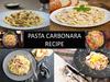 Pasta Carbonara. Recipe