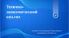 Технико - экономический анализ