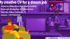 My creative CV for a dream job