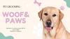Pet grooming. Woof & paws