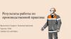 Результаты работы по производственной практике