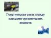 Генетическая связь между классами органических веществ