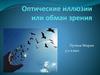 Оптические иллюзии или обман зрения