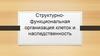 Структурно-функциональная организация клеток и наследственность
