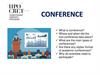 Conference. What is conference?