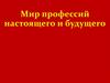Мир профессий настоящего и будущего