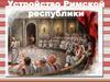 Устройство Римской республики