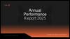 Annual Performance Report 2025