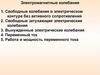 Электромагнитные колебания. Свободные колебания в электрическом контуре без активного сопротивления